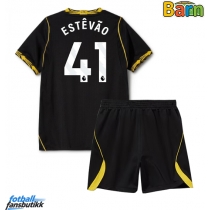 Chelsea Estevao Willian #41 Bortedraktsett Barn 2026-27 Kortermet (+ Korte bukser)